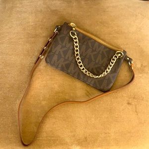 NWOT. Michael Kors MK Logo Fanny Pack Belt Bag